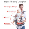 Baby Hip Seat Carrier Baby Waist Stool for Child Infant Toddler with Adjustable Strap Buckle Pocket Soft Inner Huge Storage (Green)