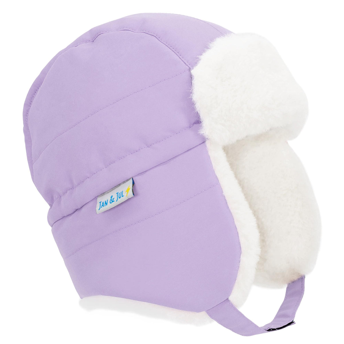 JAN & JUL Toasty-Dry Trapper Hat for Baby and Kids (Space Dinos, XL)