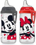 NUK Active Cup, 10 Oz (2 Pack, Mickey and Minnie)