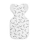 Love to Dream Swaddle Up Transition Swaddle, Silky-Lux, Luxuriously Super Soft and Luxurious 100% Viscose, Patented Zip-Off Wings, Gently Help Baby Transition, Lite 0.2 TOG, 19-24 lbs, Monscape White