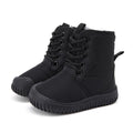 BMCiTYBM Toddler Baby Snow Winter Boots Boys Girls Shoes Warm Zipper Non Slip First Walking Infant 2 2.5 3 3.5 Years Black Size 9 Toddler