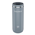 Baby Brezza Portable Warmer – 3X Faster Baby Bottle Warming - Travel Breastmilk and Formula Warmer - Safe, Even Heating - Up to 9oz - No Adapters, Grey
