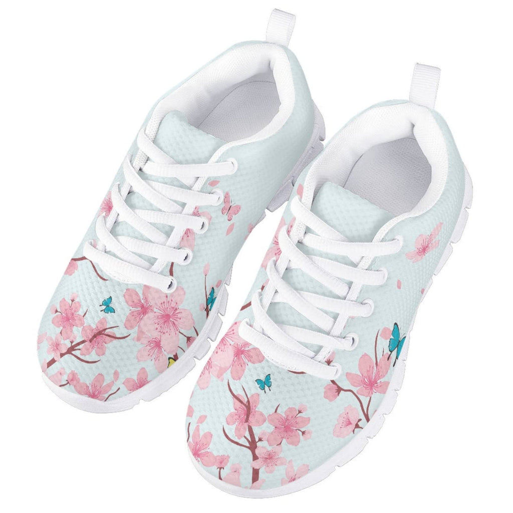 MARSVOVO Toddler Girl Slip On Sneakers Lightweight Breathable Athletic Slip On Girl Running Shoes No Lace Comfortable Classic Sport First Shoes for Walking Boy Girl Pink Floral Printed Size 12 US