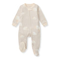 Burt's Bees Baby Boys' Organic Cotton, Sleep and Play Footed Pajamas