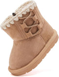 BMCiTYBM Girls Boys Snow Boots Warm Winter Fur Lined Baby Shoes (Infant/Toddler/Little Kid)