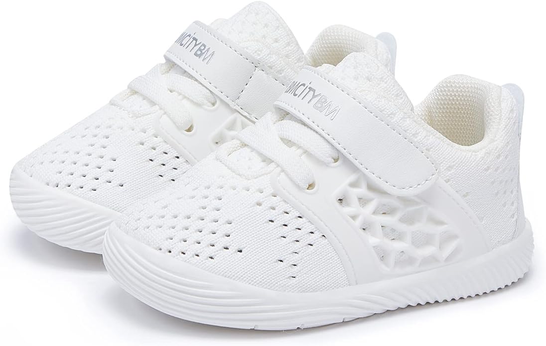 BMCiTYBM Baby Boy Girl Shoes Breathable Mesh Walking Shoes Lightweight Non-Slip Sneakers Infant First Walkers 6 9 12 18 24 Month