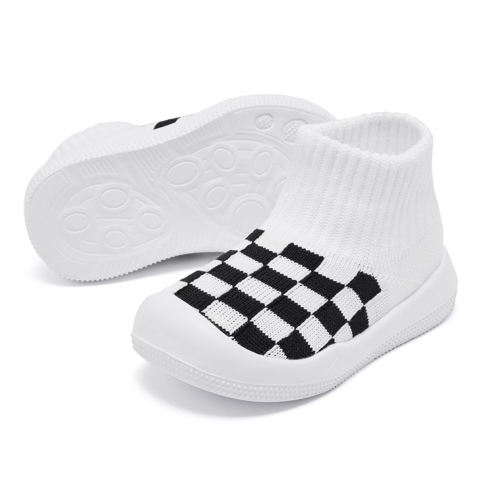 Eashi Baby Boy Girls Sock Walking Shoes Infant Non-Slip Slippers Sneakers