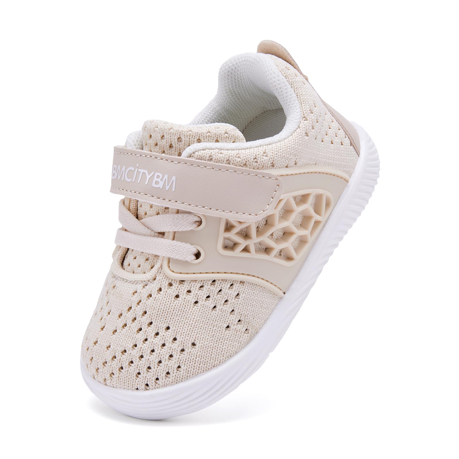 BMCiTYBM Baby Walking Shoes Infant Boy Girl Sneaker Camel Size 18-24 Months