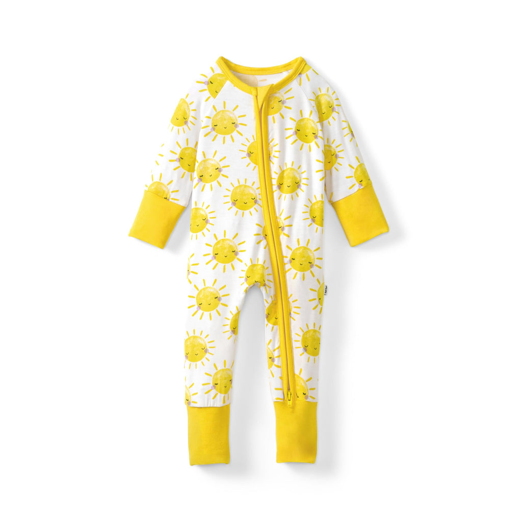 Little Sleepies Baby Pajamas, Sunshine, Preemie