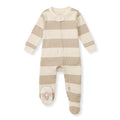 Burt's Bees Baby Boys' Organic Cotton, Sleep and Play Footed Pajamas