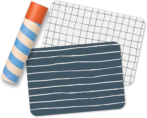 APLAINR Silicone Kids Placemats, Set of 2, Oat Cream