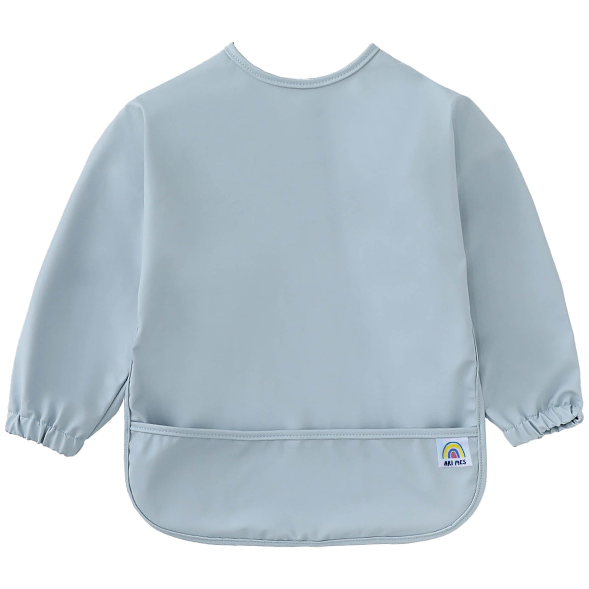 ARI MES Baby Bibs With Sleeves Waterproof Toddler Smock Bib Feeding