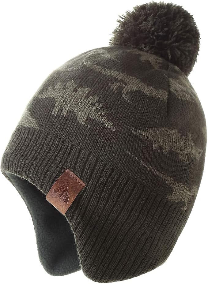 Moon Kitty Baby Boys Hats Toddler Beanies for Boys Winter Fleece Winter Hat Boys