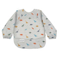 Tiny Twinkle Long Sleeve Bib for Babies & Toddlers – Waterproof Smock Bib for Eating – Machine Washable & Mess-Proof, Baby Feeding Essential & Shower Must-Have(Dinosaur, 6–24M)