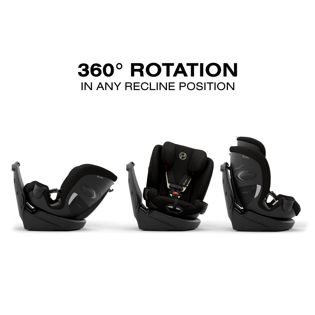 Cybex Callisto G 360 Rotating All-in-One Convertible Car Seat, Stone Grey