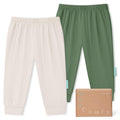 PurComfy Bamboo Viscose Baby Pants, Unisex 18-24 Months, 2-Pack