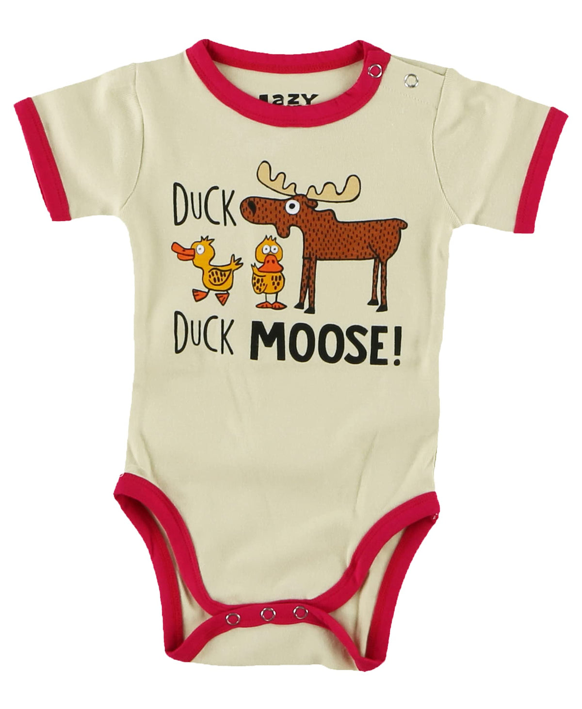 Lazy One Cute Unisex Baby Bodysuit, 6-18 Months, Otterly Adorable 6 Mo