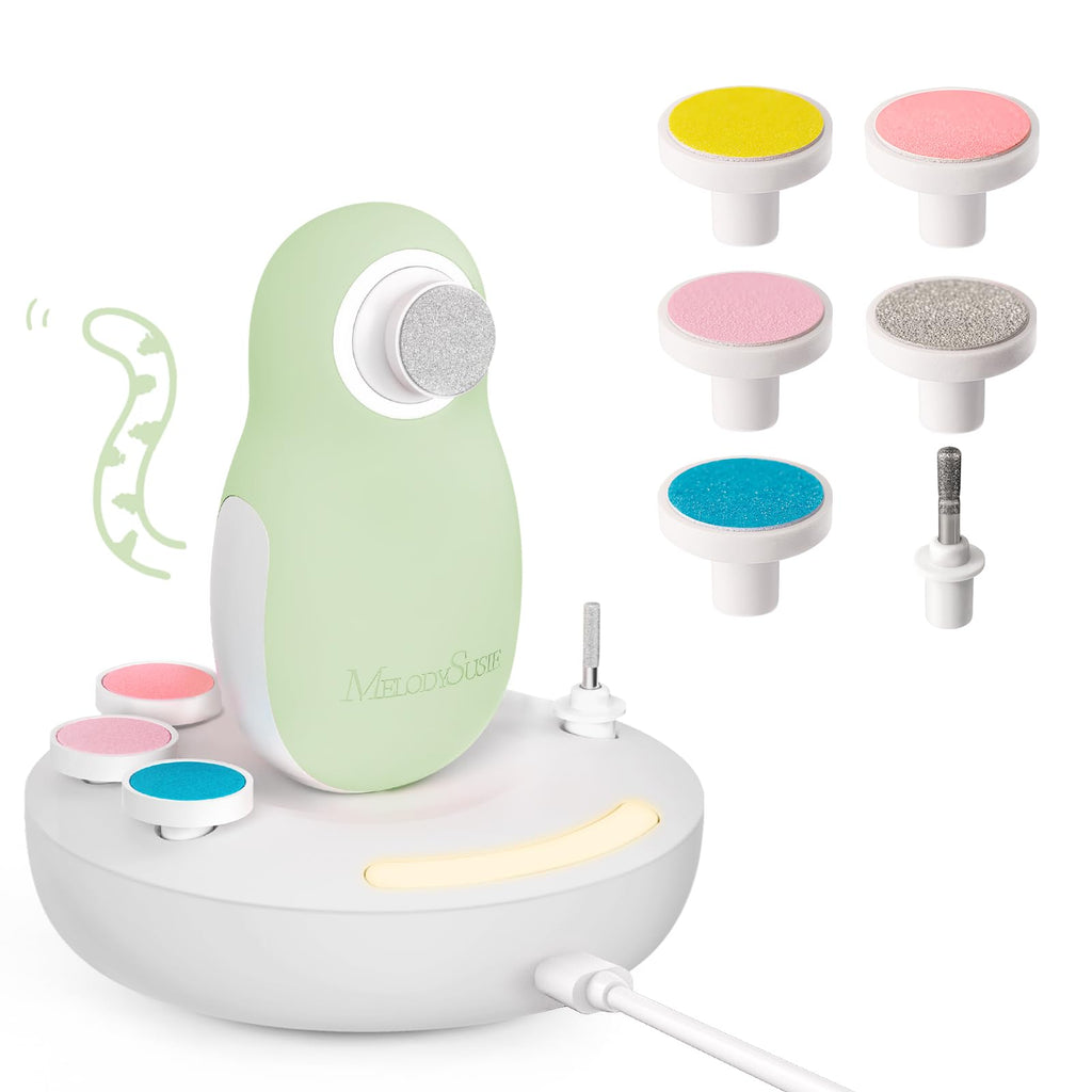 MelodySusie Baby Nail File PC20F with Night Light for Newborn Nail Care