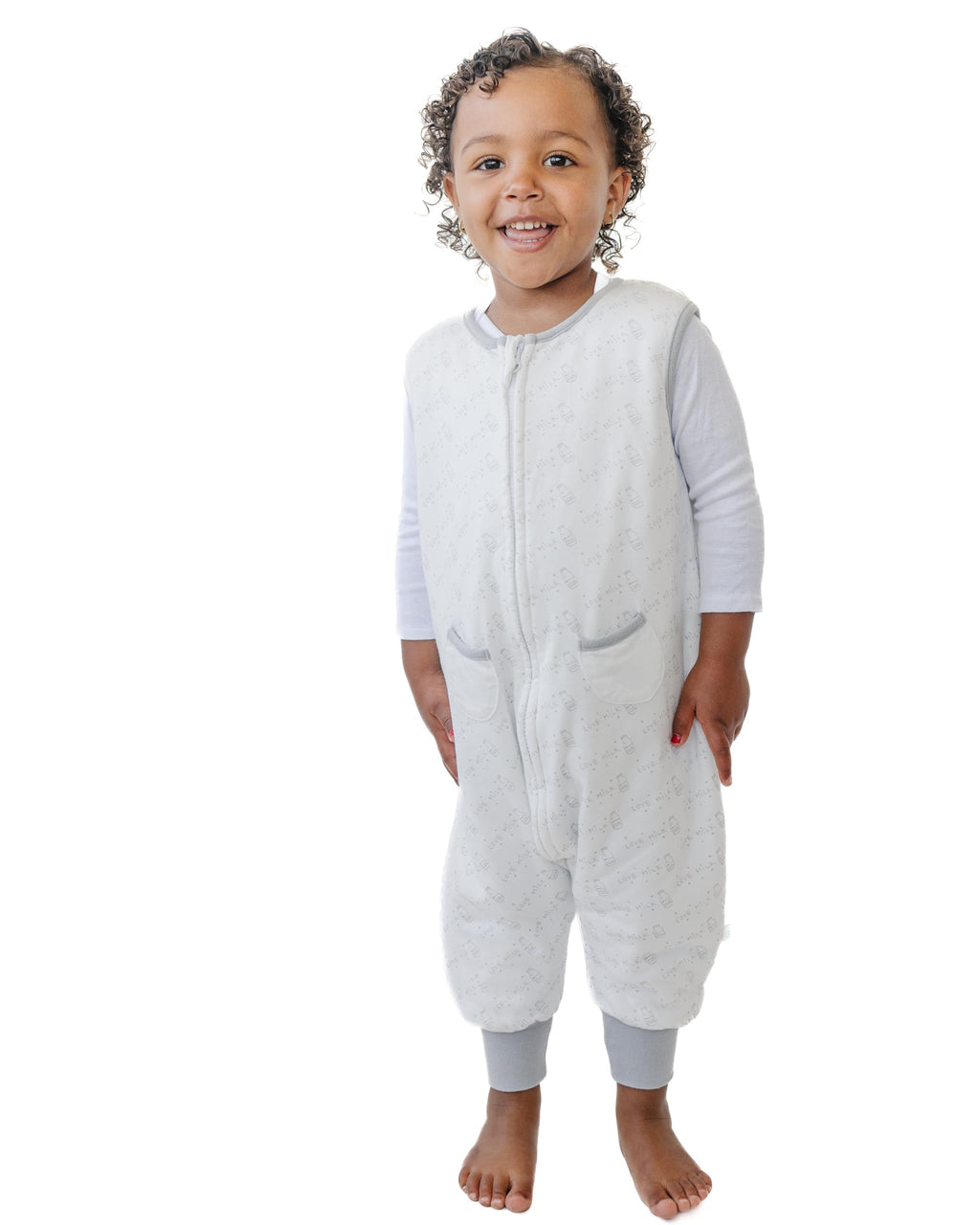 Tealbee Dreamsuit Walker Toddler Sleep Sack with Feet and Legs, 12M-2T