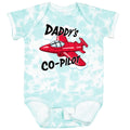 inktastic Daddys Co-Pilot for Fathers Day Baby Bodysuit 18 Months Tie Dye Green 2a3b6
