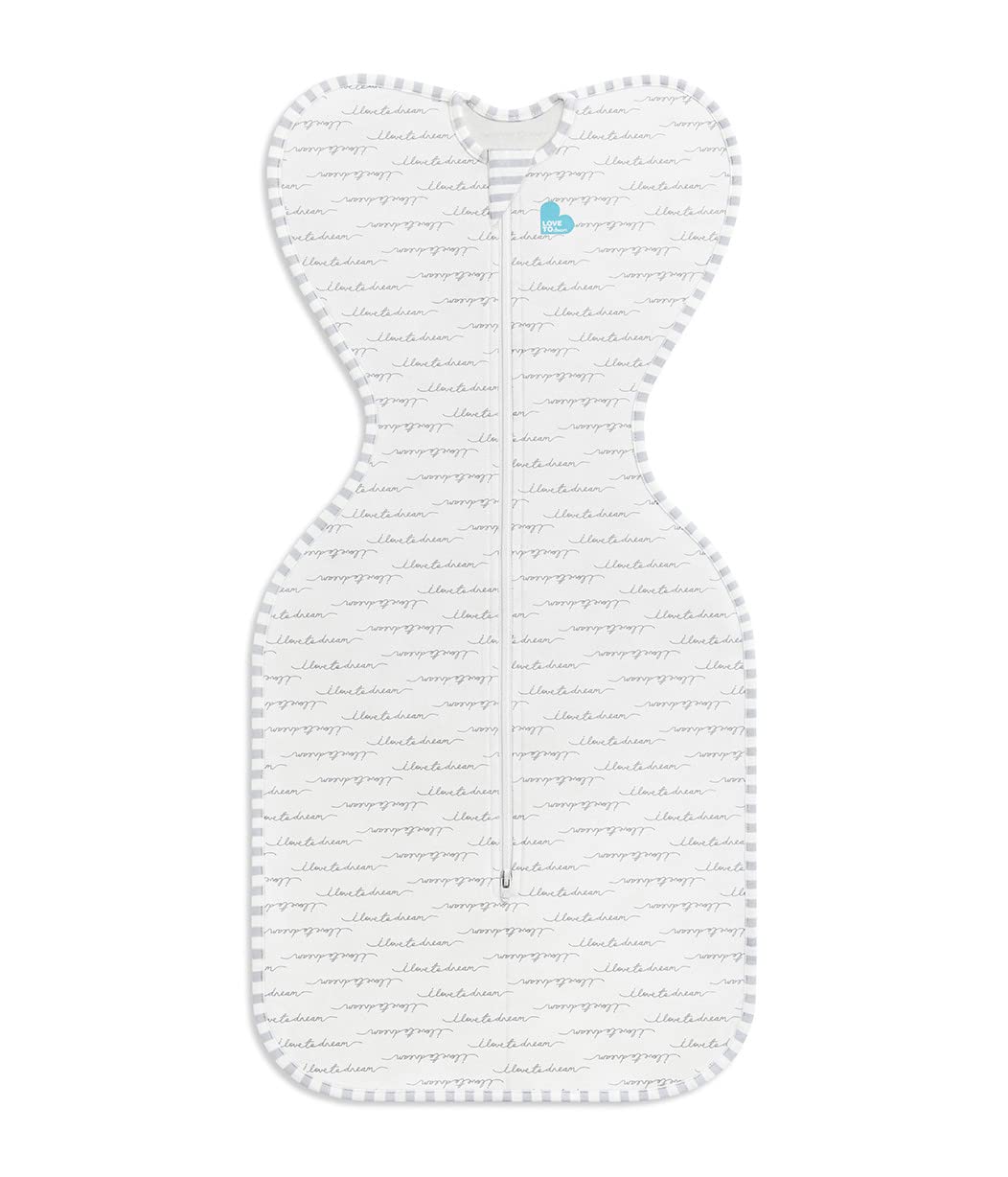 Love to Dream Swaddle UP, Baby Sleep Sack, Self-Soothing Swaddles for Newborns, Improves Sleep, Secure Fit Helps Calm Startle Reflex, New Born Essentials for Baby, 1.0 TOG, Small 5-8.5 lbs, Dreamer