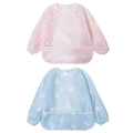 Little Dimsum Long Sleeve Bib for Baby Infant Toddler 6-36 Months