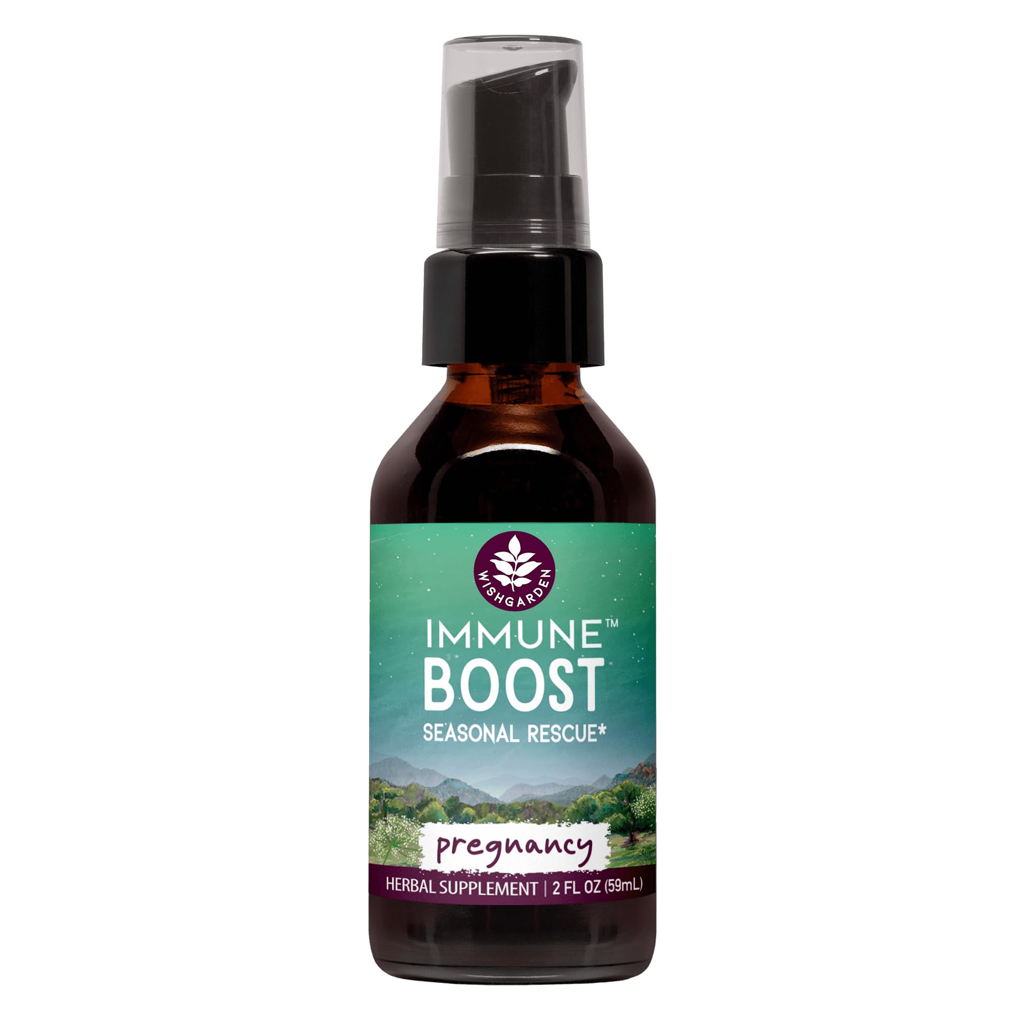 WishGarden Herbs Pregnancy Essentials Gift Box, Four 2oz Bottles, 2oz