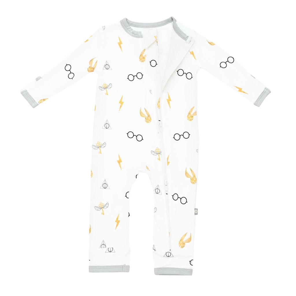 KYTE BABY Zippered Romper in Icon