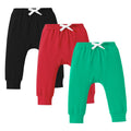 DREAM BUS Pack of 3 Toddler Jogger Pants with Pocket Toddler Boy Sweatpants Baby Boy Pants Infant Newborn Leggings