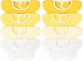 EllieHouse Baby Bibs for Girls Boys 8 Pack Muslin Drool Teeth Drooling Teething Bibs Muslin Cotton for Toddler Infant