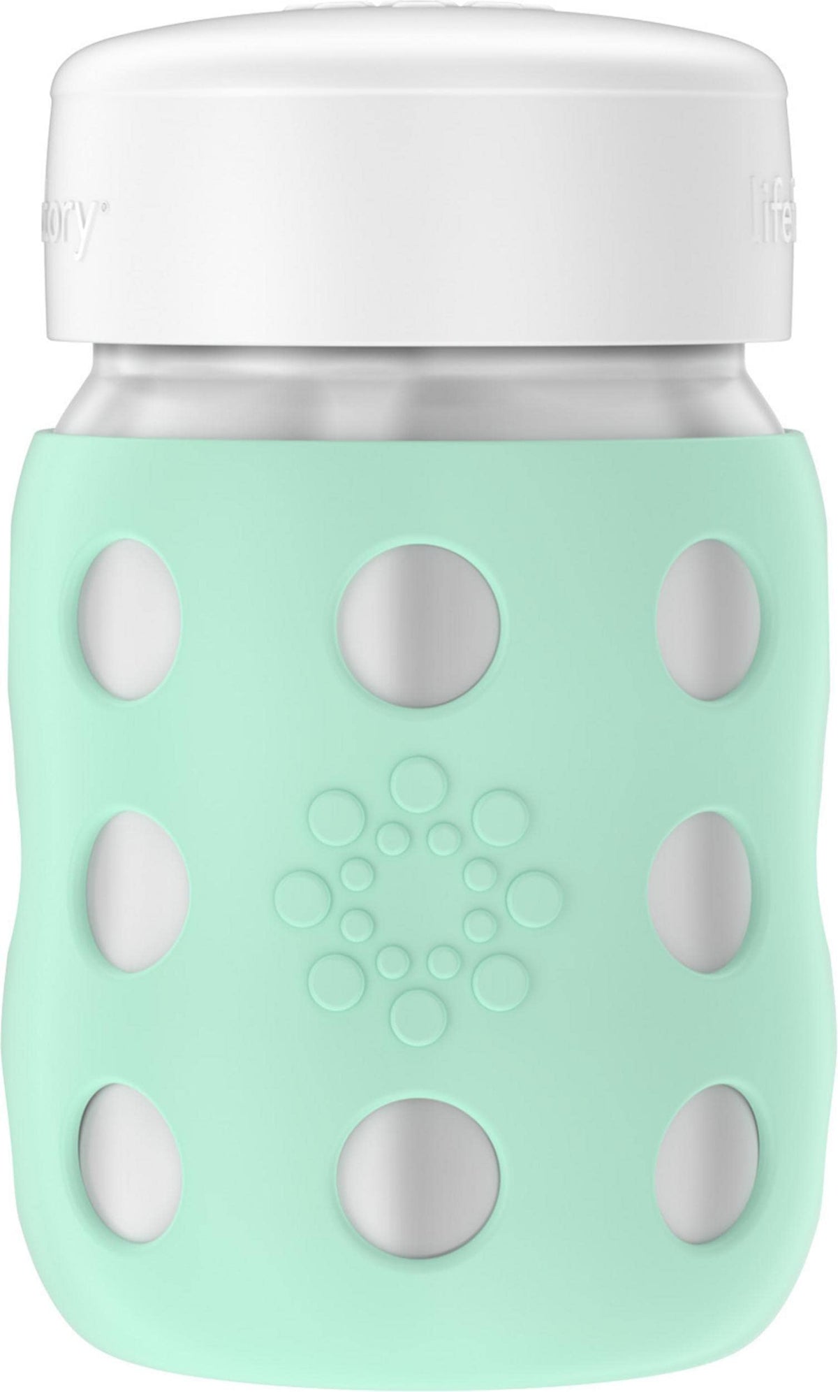 Lifefactory 8oz Stainless Steel Hard Sippy Bottle, Desert Rose