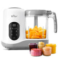 BEAR 2024 Baby Food Maker, One-Step & Easy to Use, Smart Touchscreen, White