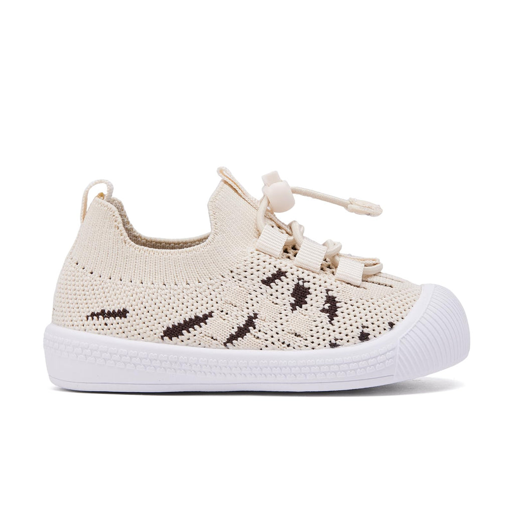 BMCiTYBM Baby Walking Shoes Infant Boy Girl Slip On Sock Sneakers Breathable Lightweight for Indoor Outdoor Slippers 6 9 12 18 24 Months Camel Size 6 Toddler