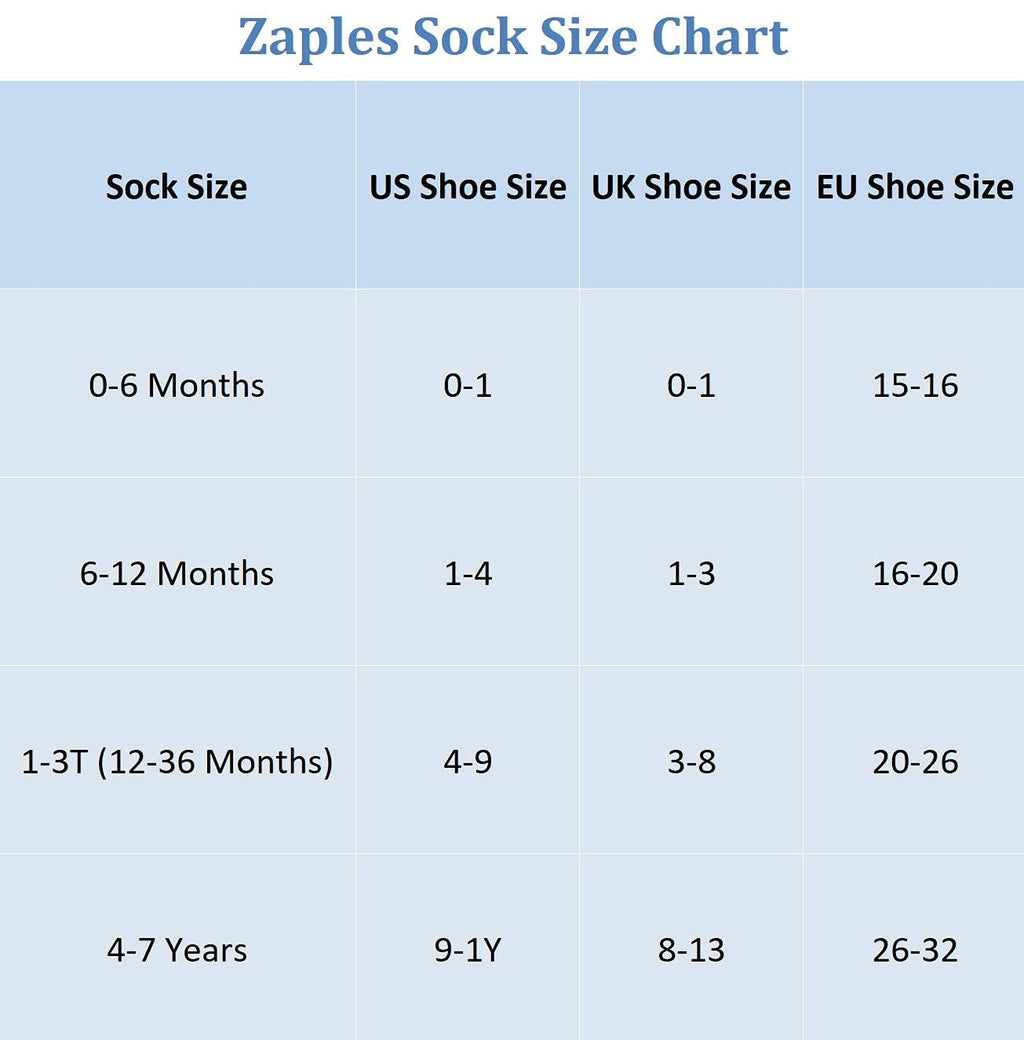 Zaples Baby Non Slip Grip Ankle Socks with Non Skid Soles for Infants Toddlers Kids Boys Girls, Black, 0-6 Months