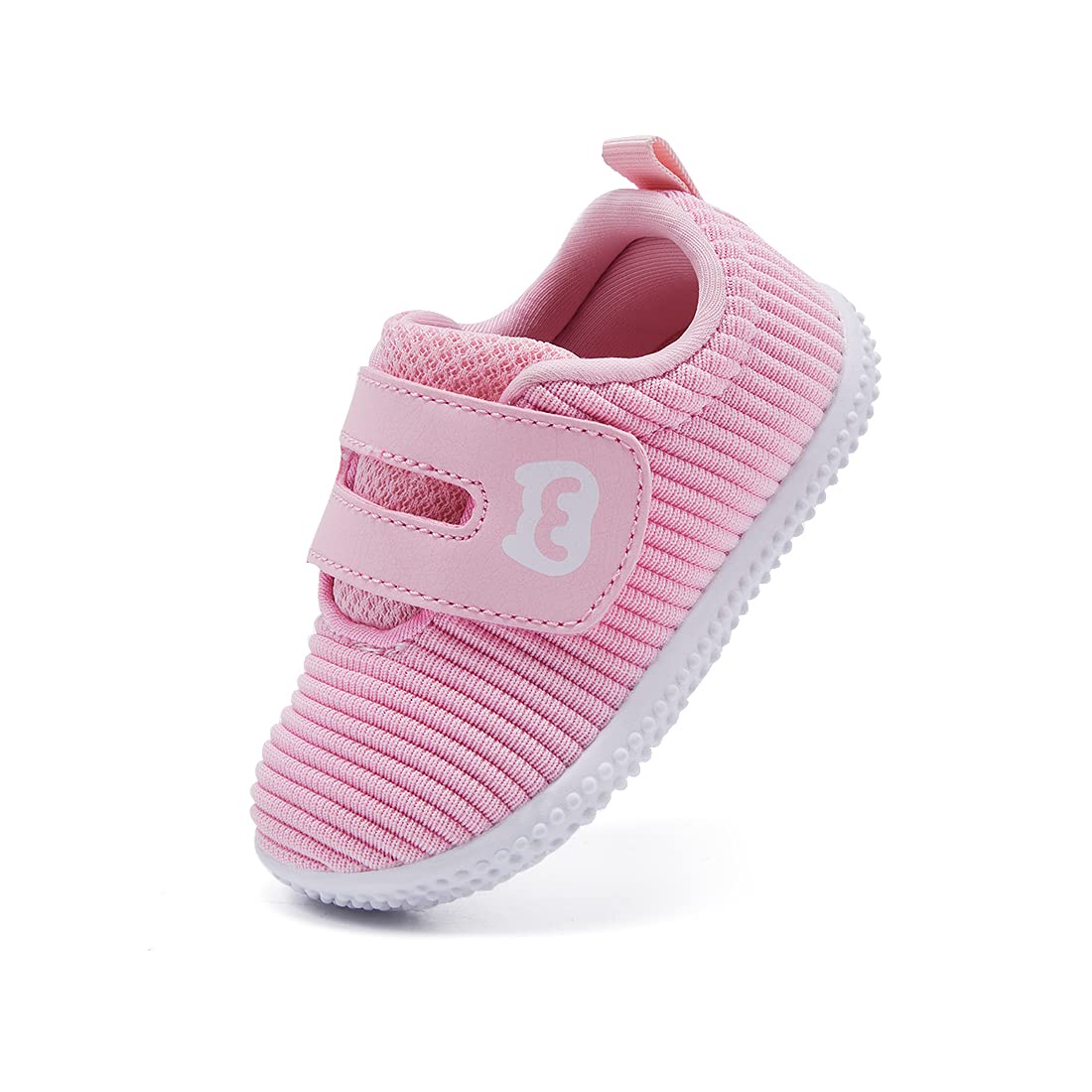 BMCiTYBM Baby Walking Shoes First Infant Sneakers Pink Size 18-24 Months