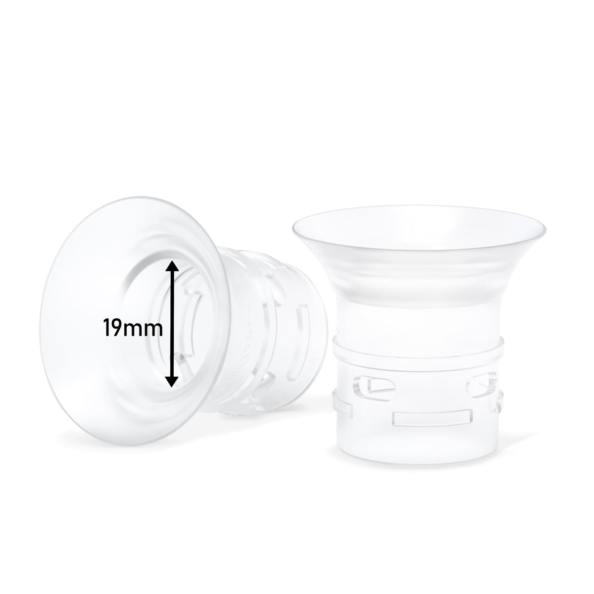 2pcs Silicone Diaphragms Compatible with eufy S1 Pro/S1/E10/E20 Breast Pump, Replace for Lansinoh Discreet Duo/NCVI/NICEGREEN/Nuliie/Zooawa S32 Breast Pump Parts