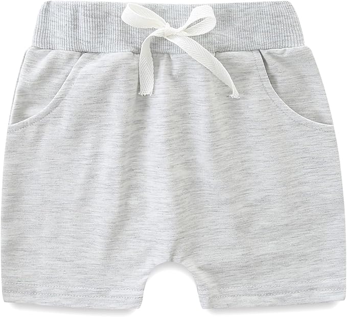 Baby Boy Outfits Short Long Sleeve Pants Clothes Set Spring Summer Hooded Patchwork Sweatshirt