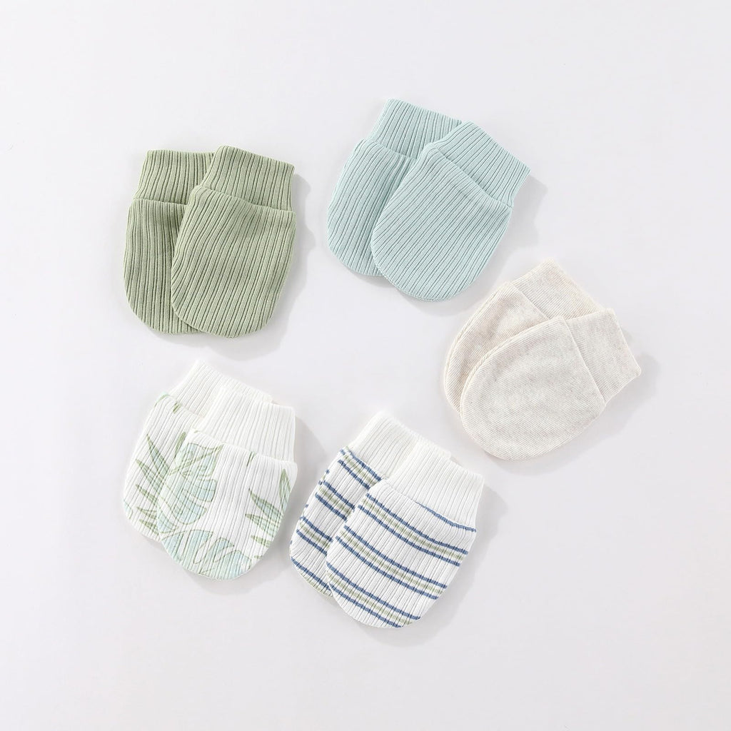 falianni Unisex Baby Clothing Set Footed Rompers Hats Gloves
