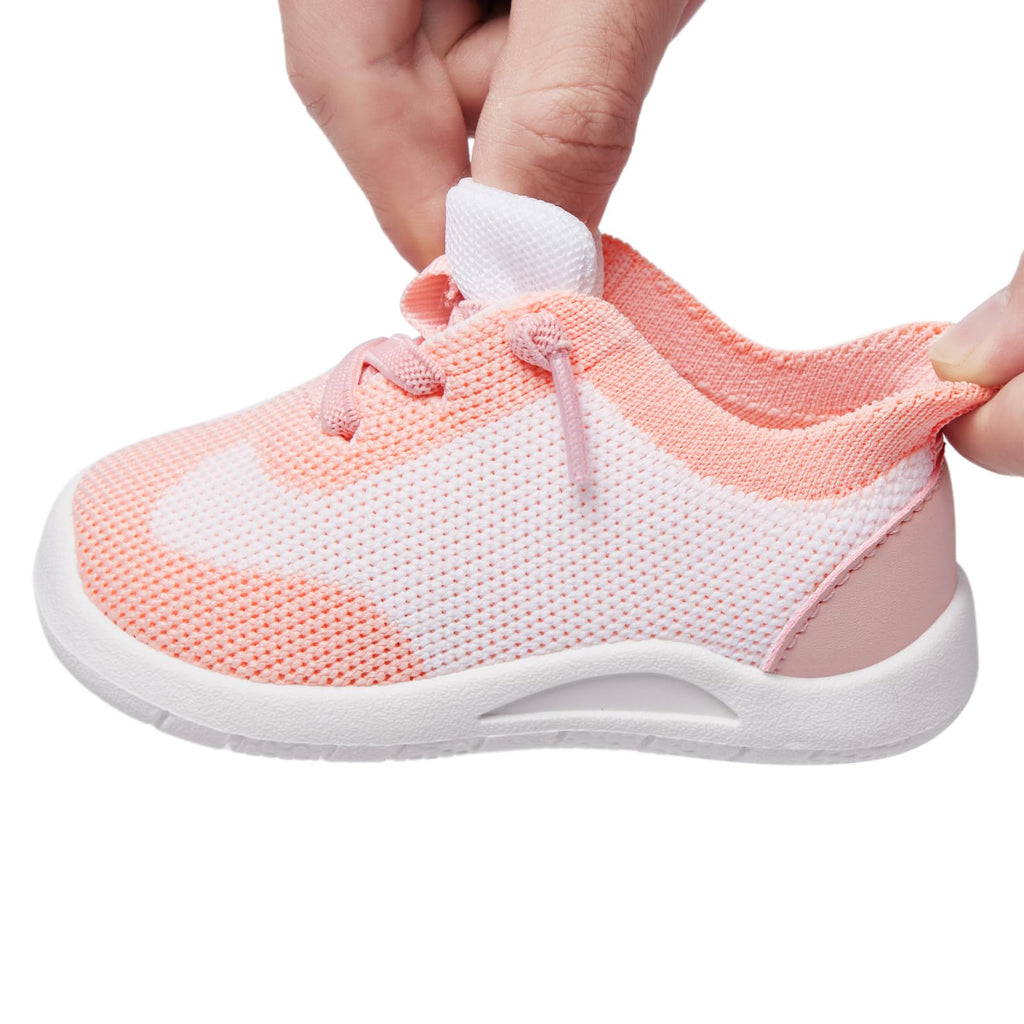 MORENDL Toddler Shoes Baby Walking Sock Shoes Infant Sneakers Boy Girl Barefoot Tennis Shoe Non-Slip Brethable