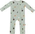 KYTE BABY Unisex Rayon Made From Bamboo Zippered Rompers 0-24 Months