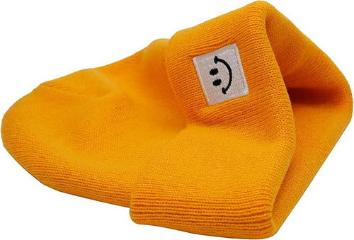 55cube Baby Beanie 6-12 Months 12-18 Months 24-36 Months Golden Beanie