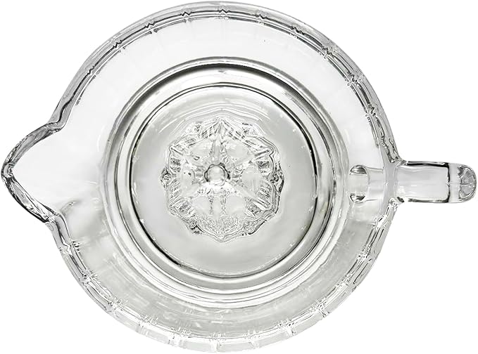 Fox Run Glass Manual Heavyweight Juicer For Lemons, Limes, Oranges and More