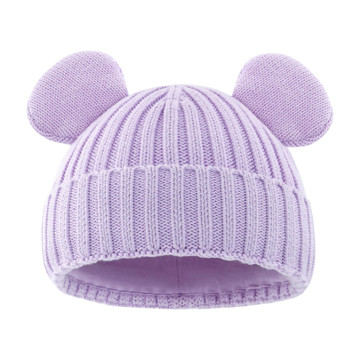 RUIKUNA Toddler Boy Winter Beanie Baby Knit Hat Warm Girl Beanies Newborn Cute Hats for Kids (6-24 Months, Navy)