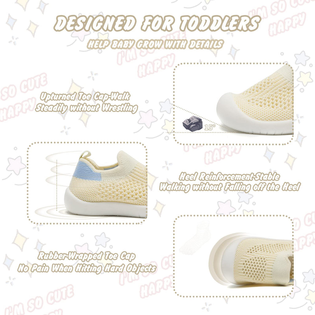 Baby Boy First Walking Shoes Girl Toddler Soft Sole Breathable