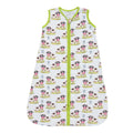 LollyBanks 100% Cotton Baby Sleep Sack 0-6 Months for Boys and Girls, Lightweight 0.5 TOG Sleep Sack with 2-Way Zipper, Breathable Baby Sleep Bag, Newborn Essentials (Cow Print)