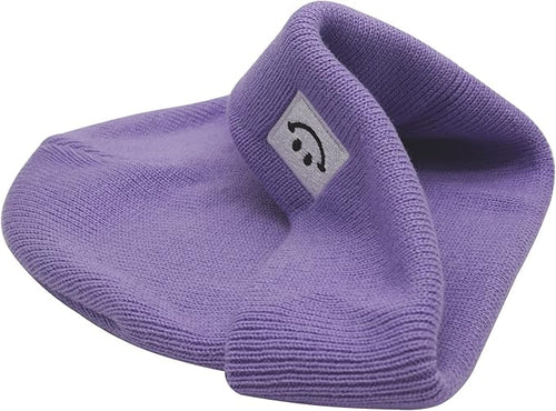 55cube Baby Beanie 0-6 Months Light Purple