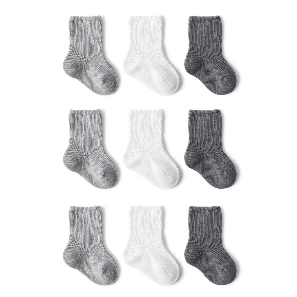 SHARELY SHEEP Toddler Socks Unisex Baby Crew Socks for Infant Boys Girls Stretchy Cotton Socks Stocking Stuffers for Kids Gift 0-36 Months