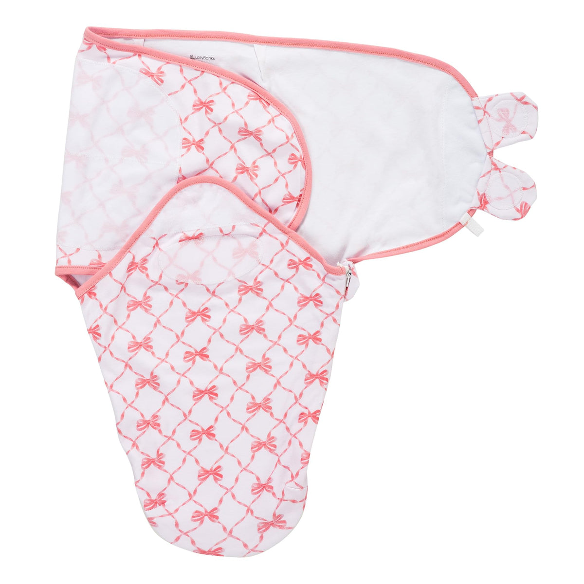 LollyBanks Newborn Swaddle,100% Organic Cotton Baby Swaddle for Newborn