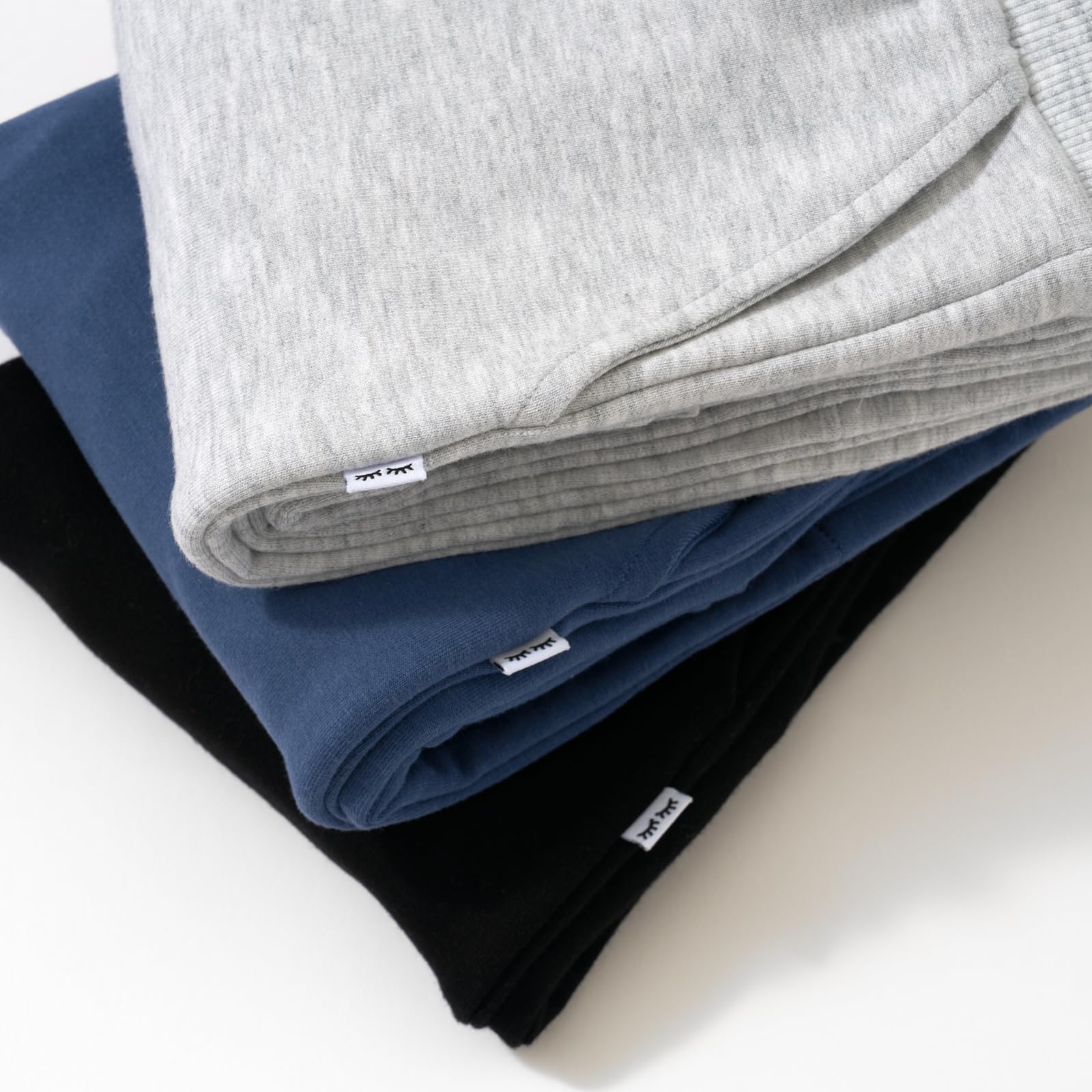 Little Sleepies Joggers for Boys & Girls, Soft Toddler Sweatpants, Baby Boys Pants, Elastic Waistband (Size 3T, Heather Gray)