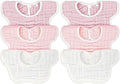 Muslin Baby Bibs for Drooling and Teething Newborn Drool Bibs for Baby Girl Boy